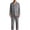 Gray, variant on Frnrwgo Men's Cotton 2-Piece Pajama Set Long Sleeve Top and Pants Button Front Soft Breathable Loungewear Sleepwear