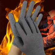 Oil Splash Proof Heat Resistant Kitchen Gloves For Cooking Grilling Frying With Nonslip Grip Thin Protective Design 2pcs