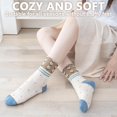 thumbnail image 5 of Women's Funny Crew Socks Novelty Cute Patterned Socks 5 Pairs Gifts, 5 of 5