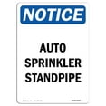 thumbnail image 1 of SignMission OS-NS-A-1218-V-10260 12 x 18 in. OSHA Notice Sign - Auto Sprinkler Standpipe, 1 of 1