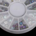 thumbnail image 3 of Piedras Del Strass 3D Sunnimix Rueda Decoraciones Accesorios Blanco Y Negro, 3 of 8