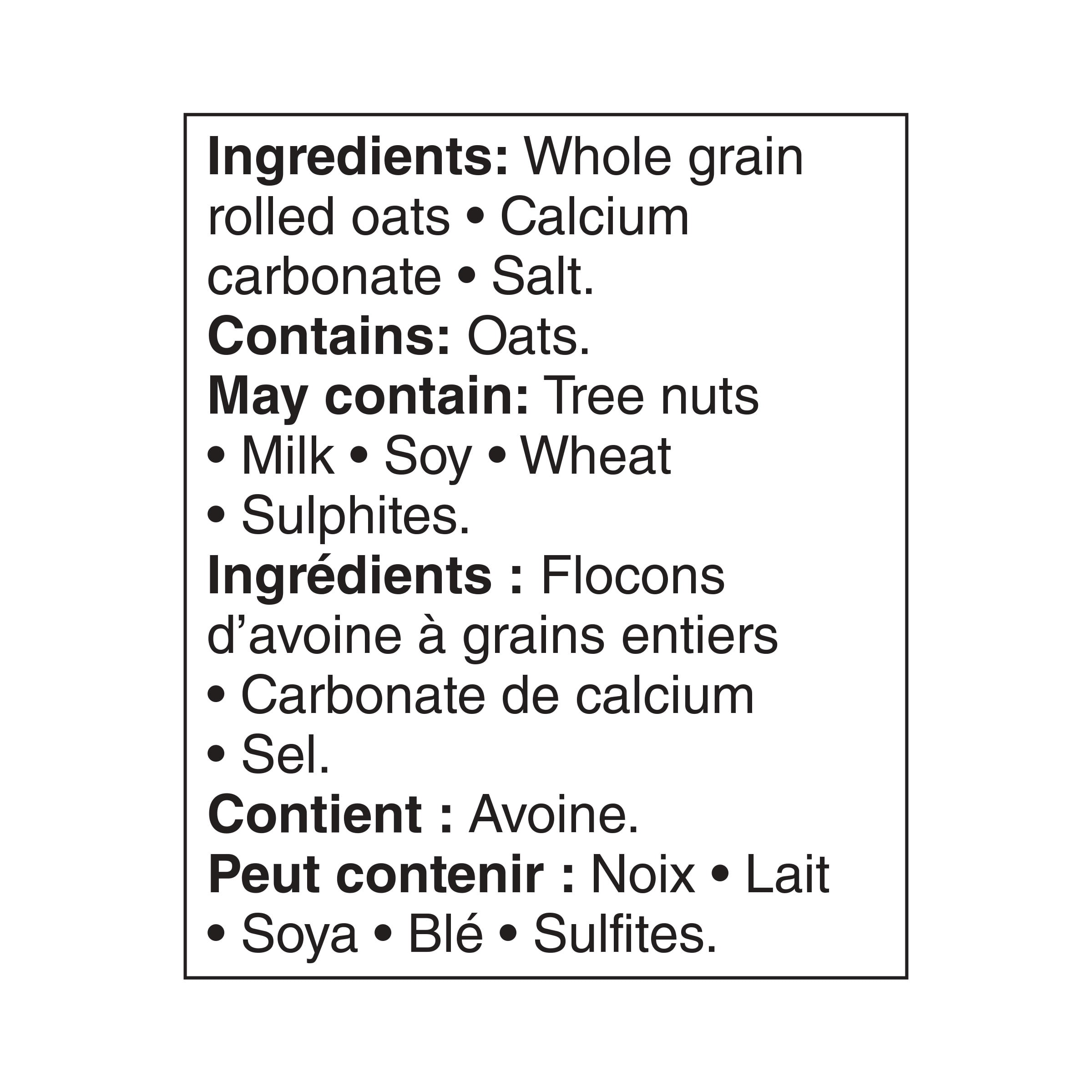 Gruau instantané nature Great Value 10 sachets