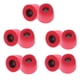 thumbnail image 5 of 10 tapones de repuesto para auriculares con espuma viscoelástica que bloquean el ruido ambiental. rojo, 5 of 6