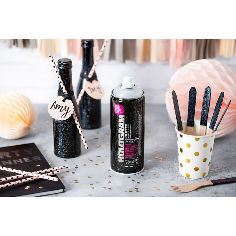  Montana Cans Montana Effect 400 ml Hologram Glitter Color,  Clear Spray Paint : Tools & Home Improvement