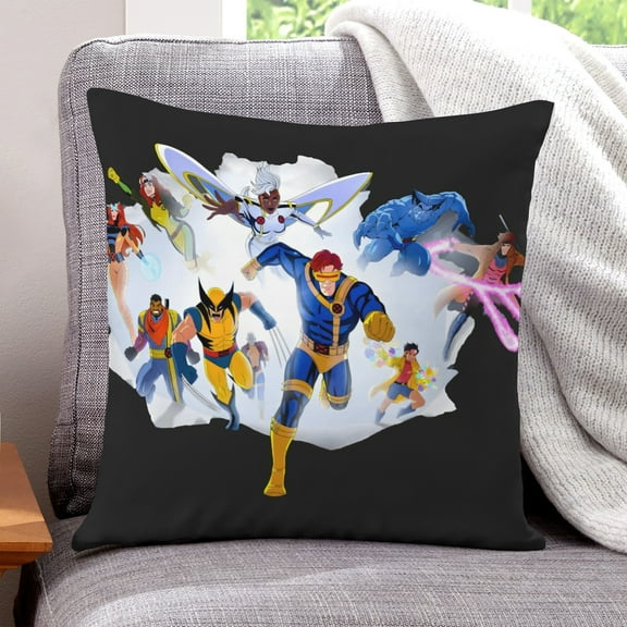 X-Men '97[17] Super Soft Pillowcase for Home Decor, Suitable for Living Room, Bed, Sofa, 18×18 Inches