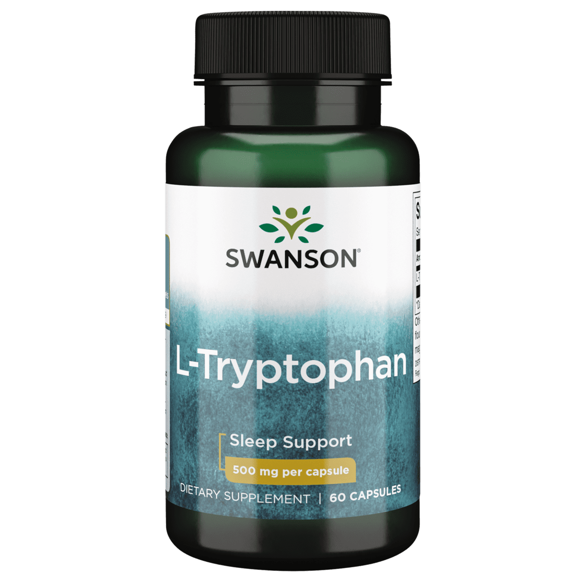 Swanson L-Tryptophan 500 mg 60 Capsules