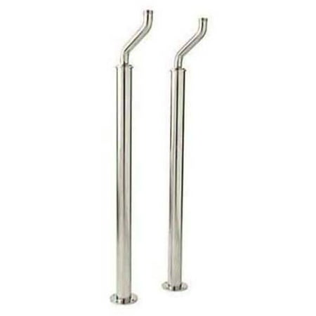 Rohl U6388 Perrin and Rowe Set of 32" Floor Standing Supply Unions, Available in Various Colors