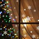 thumbnail image 5 of Pegatinas de ventana con copos de nieve navideños, pegatinas de pared con copos de nieve blancos, decoración navideña 2023, Año Nuevo, decoración del hogar de invierno, 5 of 5