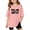 A-Pink336, variant on Big Girls T-Shirts Short Sleeve Crewneck Bold "Tell Me Softly" Letter Tshirts Loose Cool Comfortable Summer Daily Kid Tee