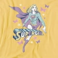 thumbnail image 2 of DC Supergirl Pastels Women's T Shirt, Banana, Large, 2 of 6