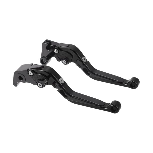 Palancas de freno y embrague cortas y largas únicas para Yamaha YZF R1 2009-2014, palanca de freno ajustable en 6 posiciones, aleación de aluminio, negro sólido, 1 par