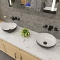 thumbnail image 4 of Black Matte Pop Up Drain with Overflow, 4 of 9