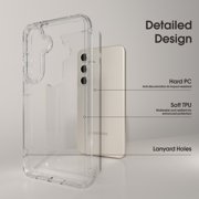 IBMRS for Samsung Galaxy A16 case,(Not Yellowing Anti fingerprint)Protective Shockproof Phone Case, Clear camo