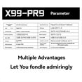 thumbnail image 5 of Placa Base X99 PR9 LGA 2011-3 Compatible con 4 Memorias RAM DDR4 Gigabit LAN SATA/NVME M.2 Compatible con CPU E5 26XX V3, 5 of 5