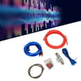 thumbnail image 4 of Car Speaker Wire Kit,Car 10GA Power Amplifier Power Amplifier Cable Kit Car Subwoofer Cable Kit Unparalleled Experience, 4 of 10