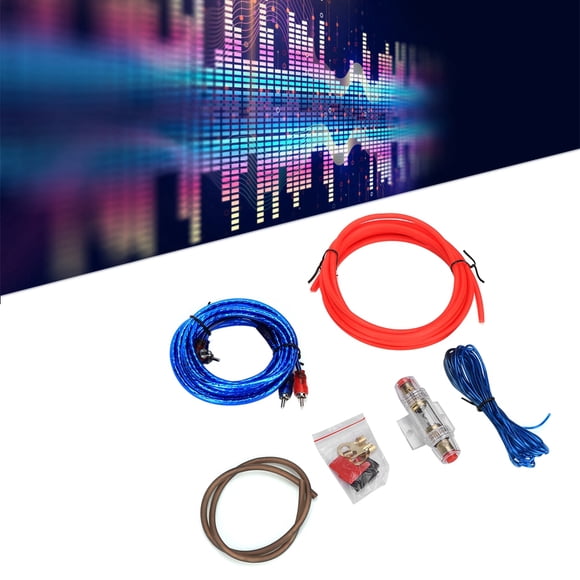 Kit de Remplacement de Fil en Alliage de Zinc pour Haut-Parleur Audio Subwoofer 10GA pour Voiture
