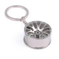 thumbnail image 1 of Llavero con diseño de neumáticos, llavero para coche, llavero para hombre, llavero para coche, llavero genial, regalo plateado, 1 of 5
