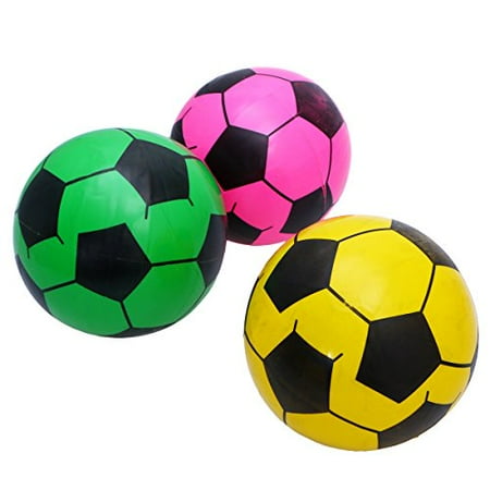 TOYMYTOY 6pcs Inflatable Soccer Ball Plastic Football Kids Sport Balls ...