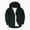 #H-Green, variant on Mens Hoodie Jackets Plaid Casual Button Down Drawstring Long Sleeve Stylish Coats with Pockets