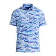 thumbnail image 3 of Birdie Bound Men's & Big Men's Novelty Print Golf Polo, Sizes S-5XL, 3 of 5
