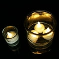 thumbnail image 2 of 12 Pack Flameless Floating Candles Waterproof LED Floating Tealights Decor, 2 of 5
