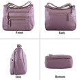 thumbnail image 2 of KY 10 Pockets Crossbody Purses for Women Medium Pocketbooks Lightweight Ladies Satchel Bag Multi Pocket Shoulder Handbag, 2 of 5