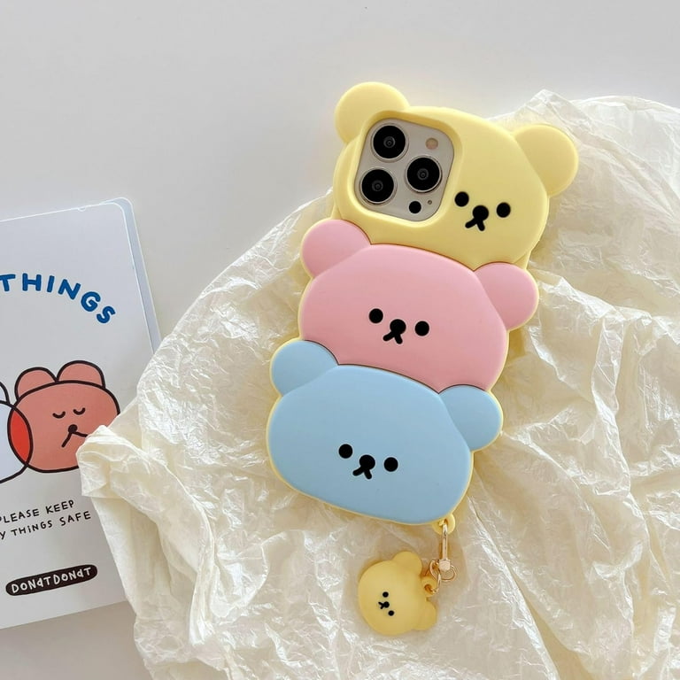 for iPhone 13 Pro Max Case, 3D Soft Silicon Funny and Silly