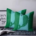 thumbnail image 2 of Turquoise Blue Whale 20x20 Pillow Covers Set of 2, Summer Beach Coastal Modern Art Throw Pillow Covers Decorative Couch Cushion Case, Microfiber Square Pillowcases for Bedroom Car Living Room, 2 of 7