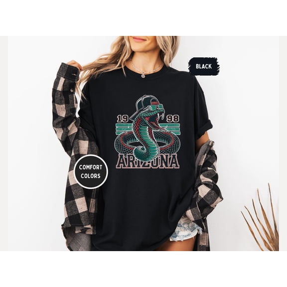 Comfort Colors Arizona Baseball Comfort Colors T-shirt, Vintage Baseball Shirt, Softball Tee, Sports Fan Gift, Retro Tee for Men & Women