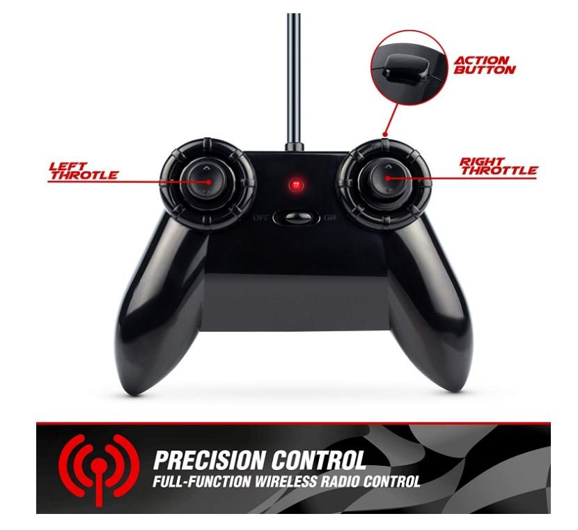 black series flip stunt fury remote control action vehicle