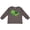 Charcoal Grey, variant on Little Turtle Boys or Girls Long Sleeve Toddler T-Shirt