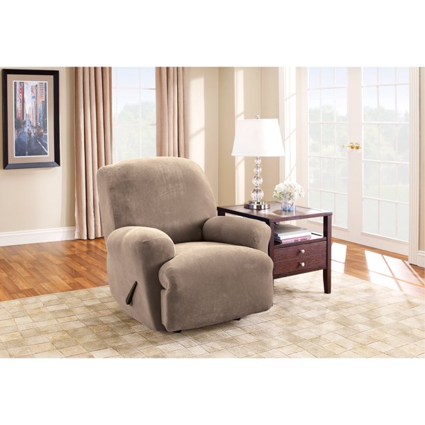 Sure Fit Stretch Pique Recliner Slipcover