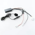 For Gl1800 Audio Navi Compatible Wireless Aux Cable Adaptor+Mic