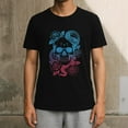 thumbnail image 5 of 2 Sheets Silkscreen Stencil Skull with Snake Roses Printing Stencils Templates Reusable Self-Adhesive Silk Screen, 5 of 9