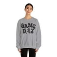 thumbnail image 4 of Game Day Baseball Catcher Sweatshirt, Catcher Mom Distressed Sweater, 4 of 5