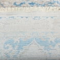 thumbnail image 6 of RUGSOTIC CARPETS Machine Woven Crossweave AREA RUGS - 3'11''x5'10'', Rectangle,Ivory Blue,Classic Oriental Traditional , Low Pile Machine Made Area Rugs for Living Room, Bed Room (M00085), 6 of 6