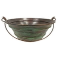 thumbnail image 4 of 15" Round Copper Vessel BUCKET Bath Sink Green Patina Exterior, Faucet Kit Included, 4 of 6