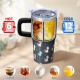 thumbnail image 6 of 20OZ Stainless Steel Unicorn Travel Cup with Handle and Straw Double Wall Insulated Tumbler Coffee Mug Ideal Presents for Women Mom Friends on Birthday Christmas Thanksgiving, 6 of 6