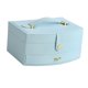 thumbnail image 3 of Caja de almacenamiento de joyas, joyero con espejo, joyero, organizador de alta capacidad, 3 of 8