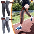 thumbnail image 4 of Ski Socks Thermal Warm Winter Thick Snowboarding Skiing Over The Calf Socks for Women Men, Over-the-Knee, 4 of 5