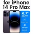 thumbnail image 4 of Funda transparente para iPhone 14 Pro Max, [no amarillea] Funda protectora a prueba de golpes, delgada y fina para iPhone 14, 4 of 8