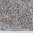 thumbnail image 3 of SAFAVIEH Tahoe Joey Modern Shag Area Rug, 6'7" x 6'7" Round, Grey, 3 of 8