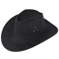 thumbnail image 3 of Nnhblu Hats for Women Savings Clearance Sun Hat Womens Unisex Adult West Cowboy Hat Mongolian Hat Grassland Sunshade Cap Black, 3 of 3