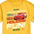 thumbnail image 3 of Disney Cars - Christmas - On The Highway To Holiday Fun - Men's Short Sleeve Graphic T-Shirt, 3 of 5