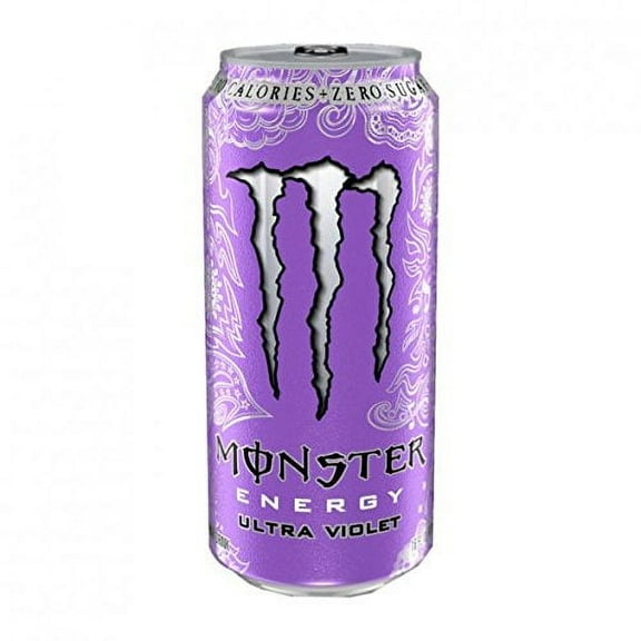 Monster Energy Ultra Energy Drinks 6-16oz Cans Ultra Violet