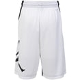 thumbnail image 2 of Jordan Rise Vertical Dri-Fit Men's Basketball Shorts White/Black 861473-100, 2 of 2