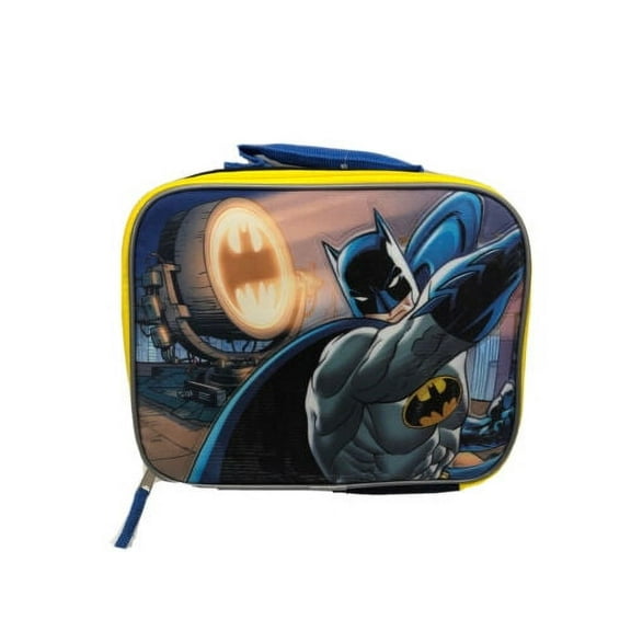 DC Batman Insulated Lunch Box ( BLACK )