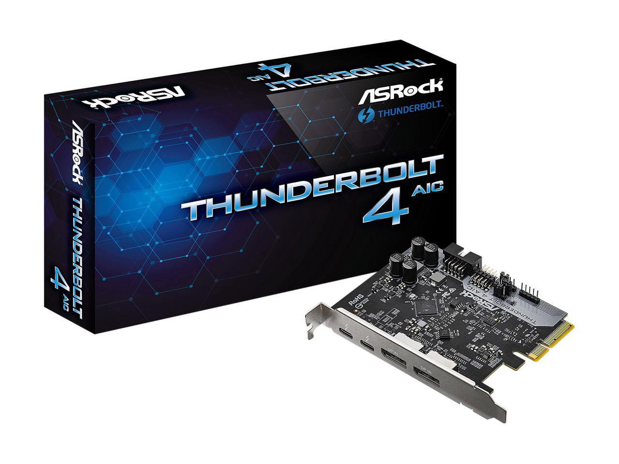 Thunderbolt ASRock AIC Motherboard NEW 拡張カード（動作確認済み