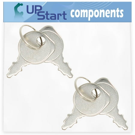 2-Pack 725-0201 Starter Key Set Replacement for Murray 385014x98A 38 Lawn Tractor - Compatible with 109310X Ignition Key