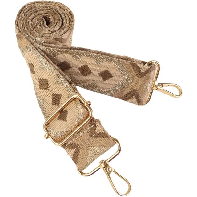 LinYooLi Bandoulière de Remplacement Réglable, Sangles de Bagage, Ceinture Bandoulière en Toile pour Sac à Main, Sangle de Sac à Main pour Femmes (Style A 119)